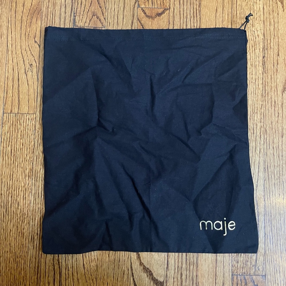 Maje Black Dust Bag